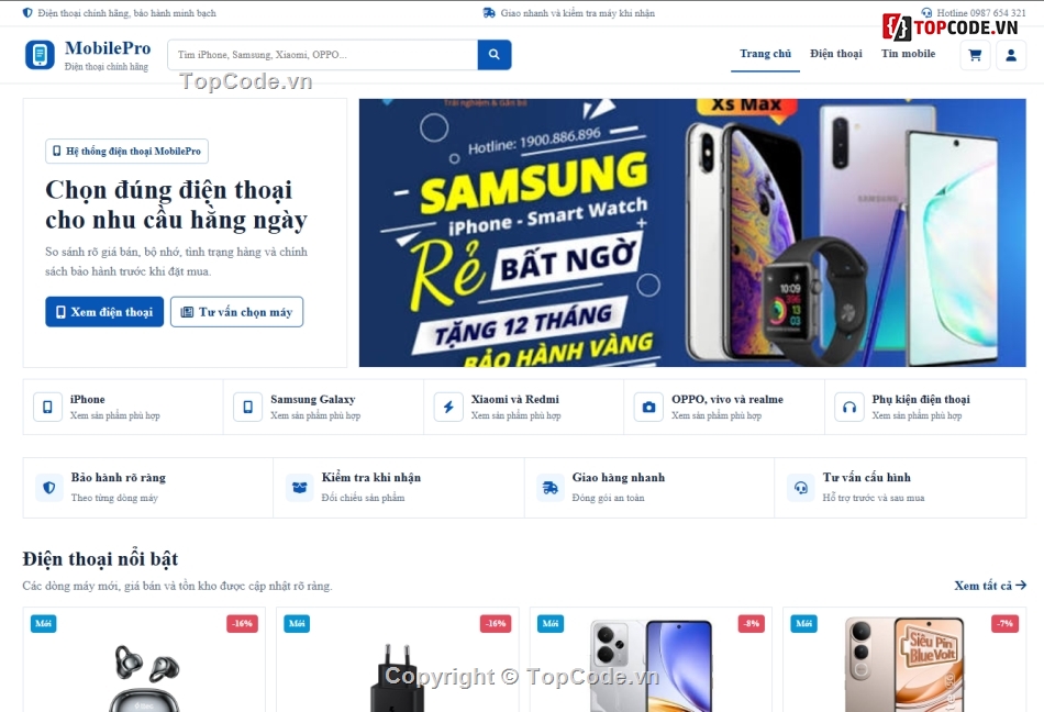 Web điện thoại,điện,bán